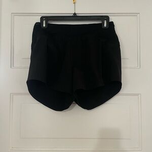 Lulu Lemon Black Athletic Shorts Size 6